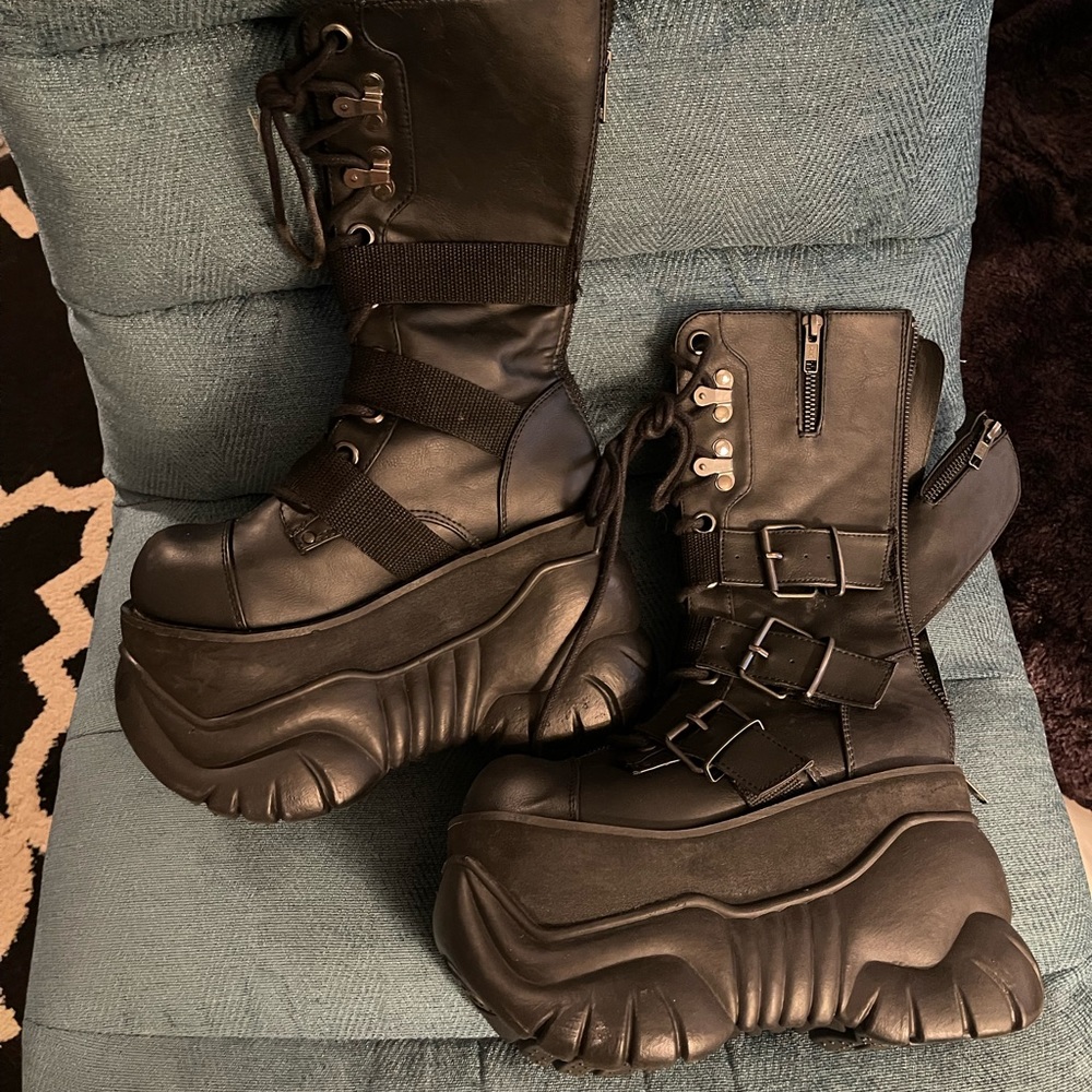 Demonia platform shoes